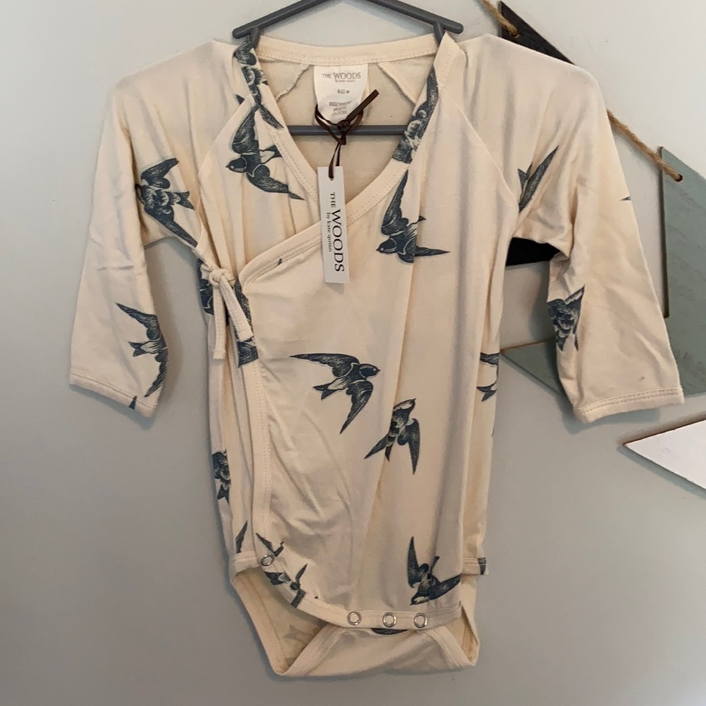 NWT Kate Quinn woods bird onesie. - Picture 1 of 3